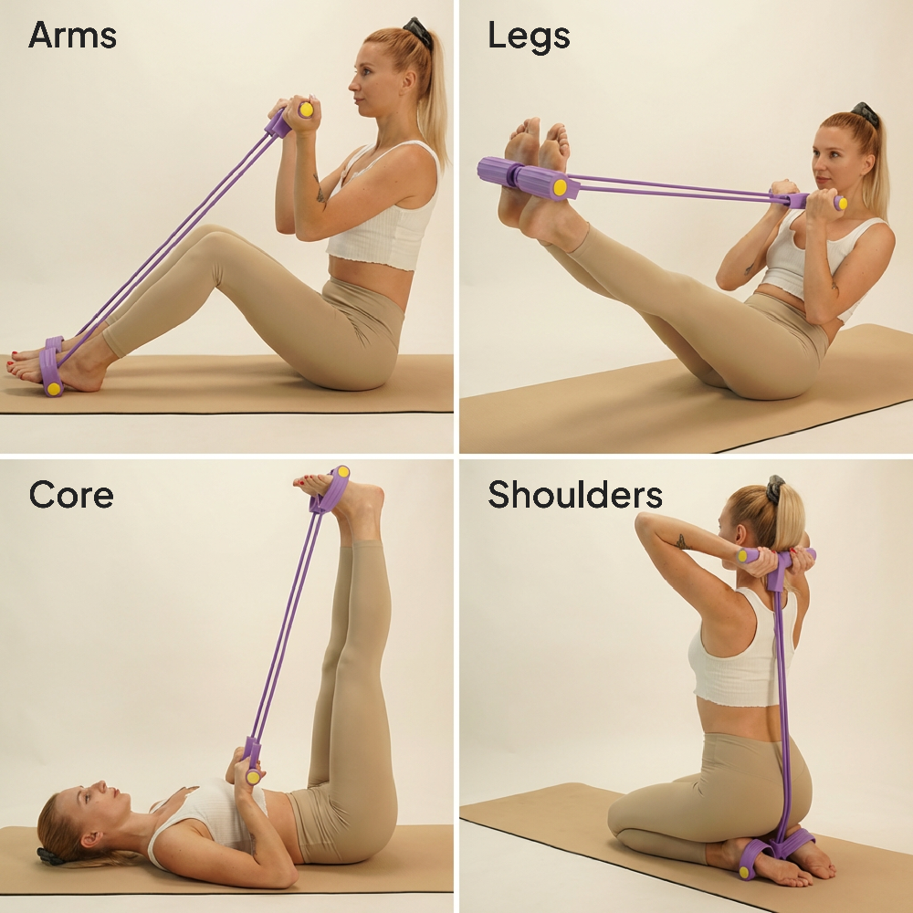 StretchForm™ 6-Tube Resistance Trainer